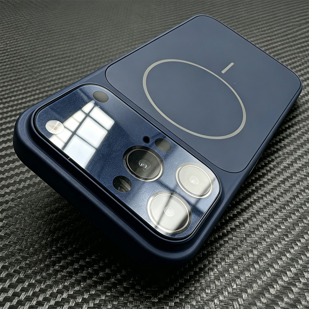 Camera Lens Protector - Luxuriöse magnetische Schutzhülle mit großem Fenster