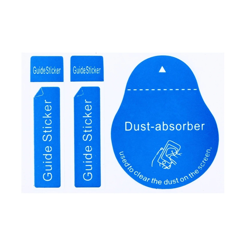Gehärtetes Glas Bildschirmrein – Dust Removal Sticker Bewertung und Preis