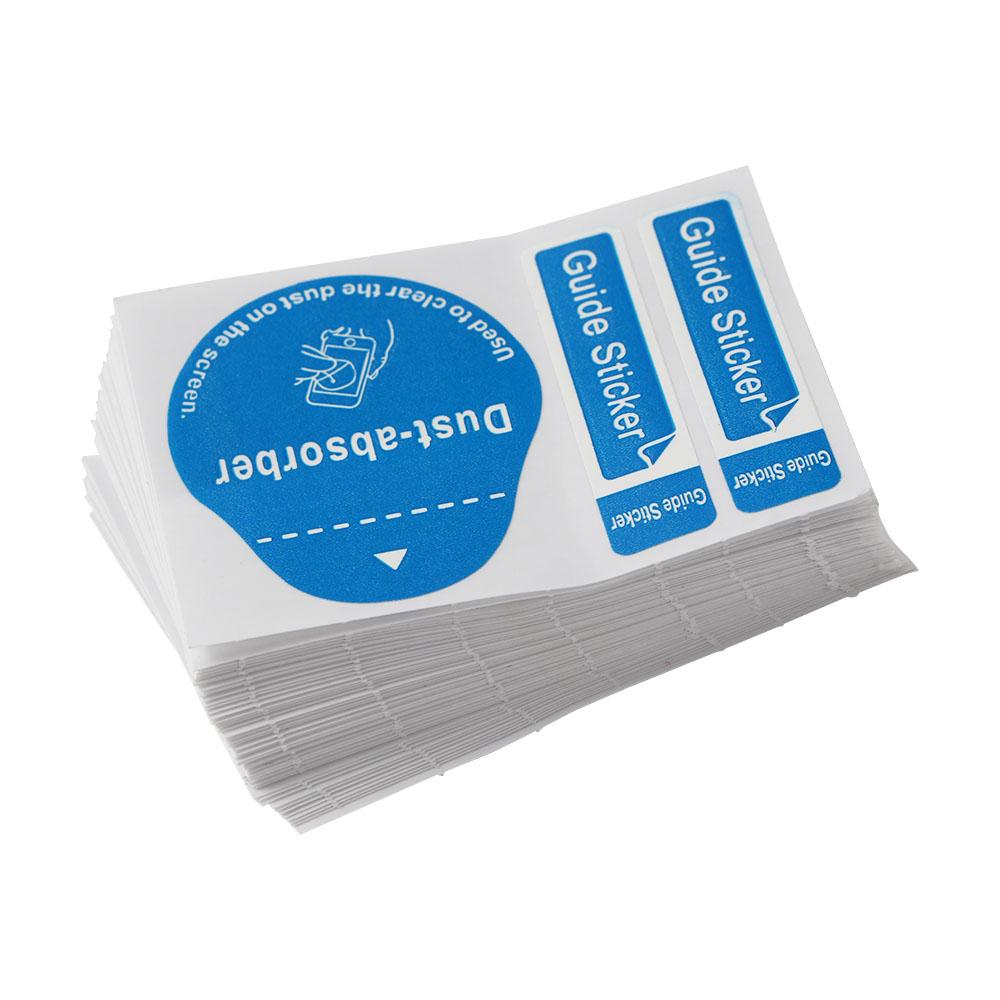 Gehärtetes Glas Bildschirmrein – Dust Removal Sticker Bewertung und Preis